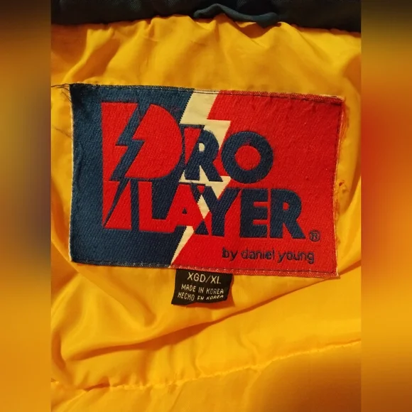 LA Los Angeles Rams NFL Pro player Hooded Jacket Coat Vintage 90’s Size XL. - Picture 5 of 7